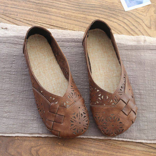 Baleríny Zarusova na platformě - inspirace pro pohodlí a prolamovaný design