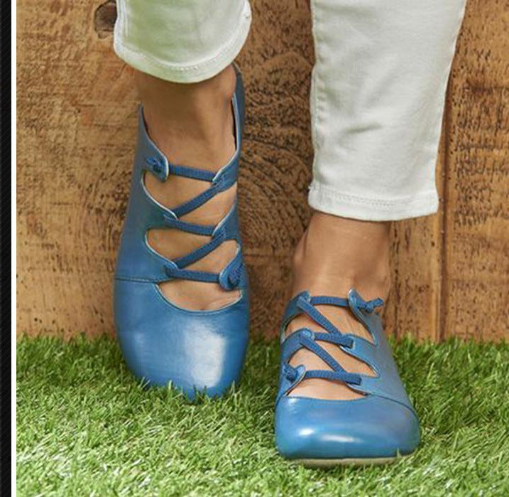 Baleríny Zarusova s překříženými ramínky - Elegantní a pohodlné boty