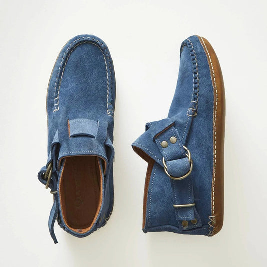 Baleríny Zarusova s leopardím vzorem - kožený pásek s přezkou